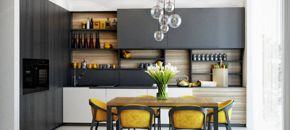 Планировка кухни и расстановка мебели — идеи дизайна интерьеров и фото